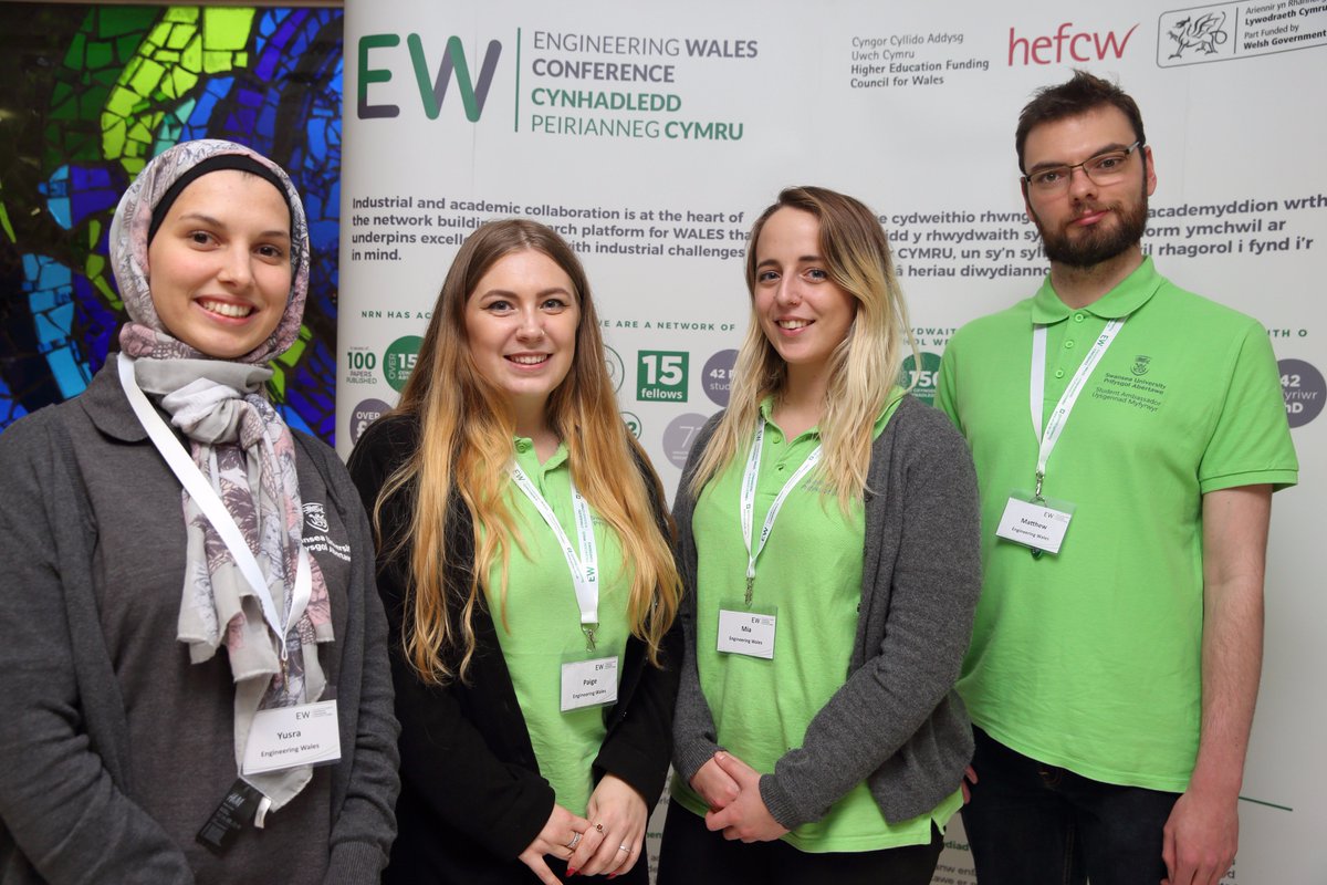 NRNEngineering's tweet photo. A big thanks to @SwanseaUniSA for their help with #EW2017 this week - they guided, registered &amp; expanded their knowledge on #Engineering #Science #industry #academia #collaboration #Ambassadors - #ThankYouNoteFriday https://t.co/J4r1Pnqqpe