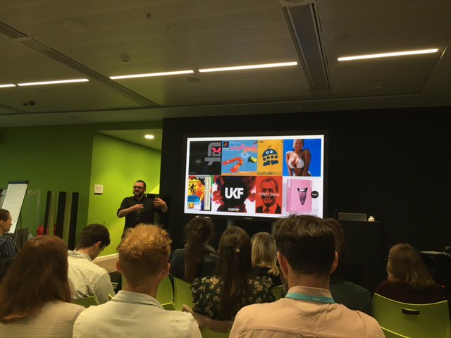 fielddotstudio's tweet photo. Fantastic day at #BBCDesign @designmcr yesterday. Great to hear about the inner workings and creative processes. #fieldmanchester https://t.co/KJrM2DIsns