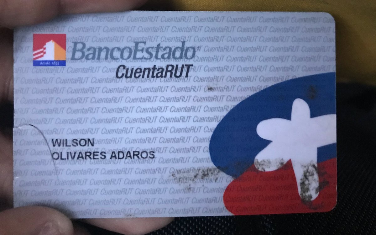 LordLonko's tweet photo. #CtaRut encontrada en cajero banco estado pacerda con Juan Bolívar, hoy 07:00 #WilsonOlivaresAraos @DonDatosCl #Antofagasta RT para devolver https://t.co/l1ZgNmgRzr