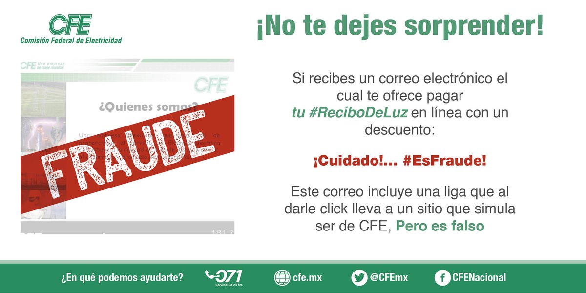 CFEmx tweet picture