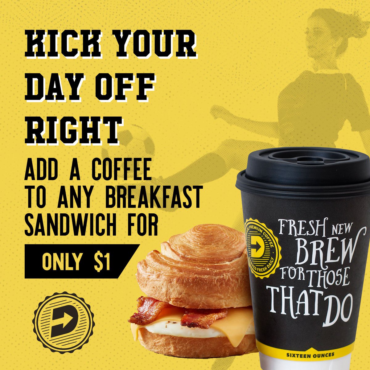 dashinstores's tweet photo. Don't forget to grab your $1 Caffeine boost to Kick your day off right! #howidashin https://t.co/0OHjlnGi57