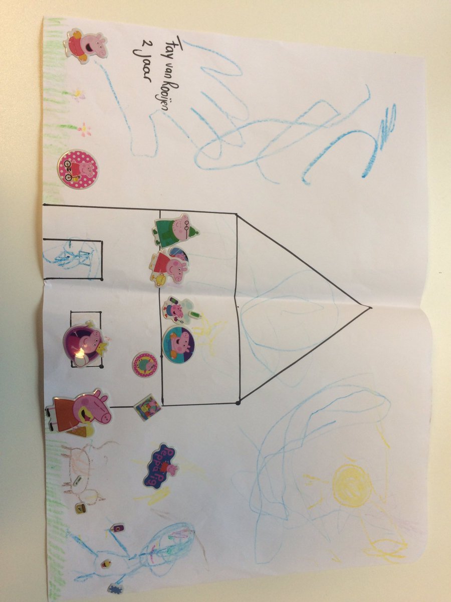 Gisteren kijkdag #Zaandam, deze drie mooie kunstwerkjes gekregen van onze jonge toekomstige bewoners!