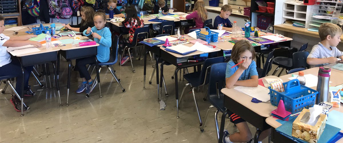 henryfreedman's tweet photo. In Mrs. Andryshak's class students are working independently, small groups and with partners.   Differentiation in action. https://t.co/0D1Doos1PK