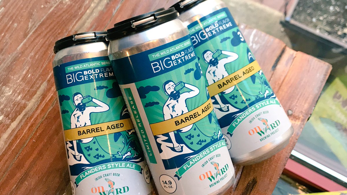 cbc_fortpoint's tweet photo. @LoughGillBrewer ‘s latest version of their Wild Atlantic Series is a Barrel Aged Flanders Style Ale - grab yours from the #SourSection! 🍺 https://t.co/EHDfCmwKgp
