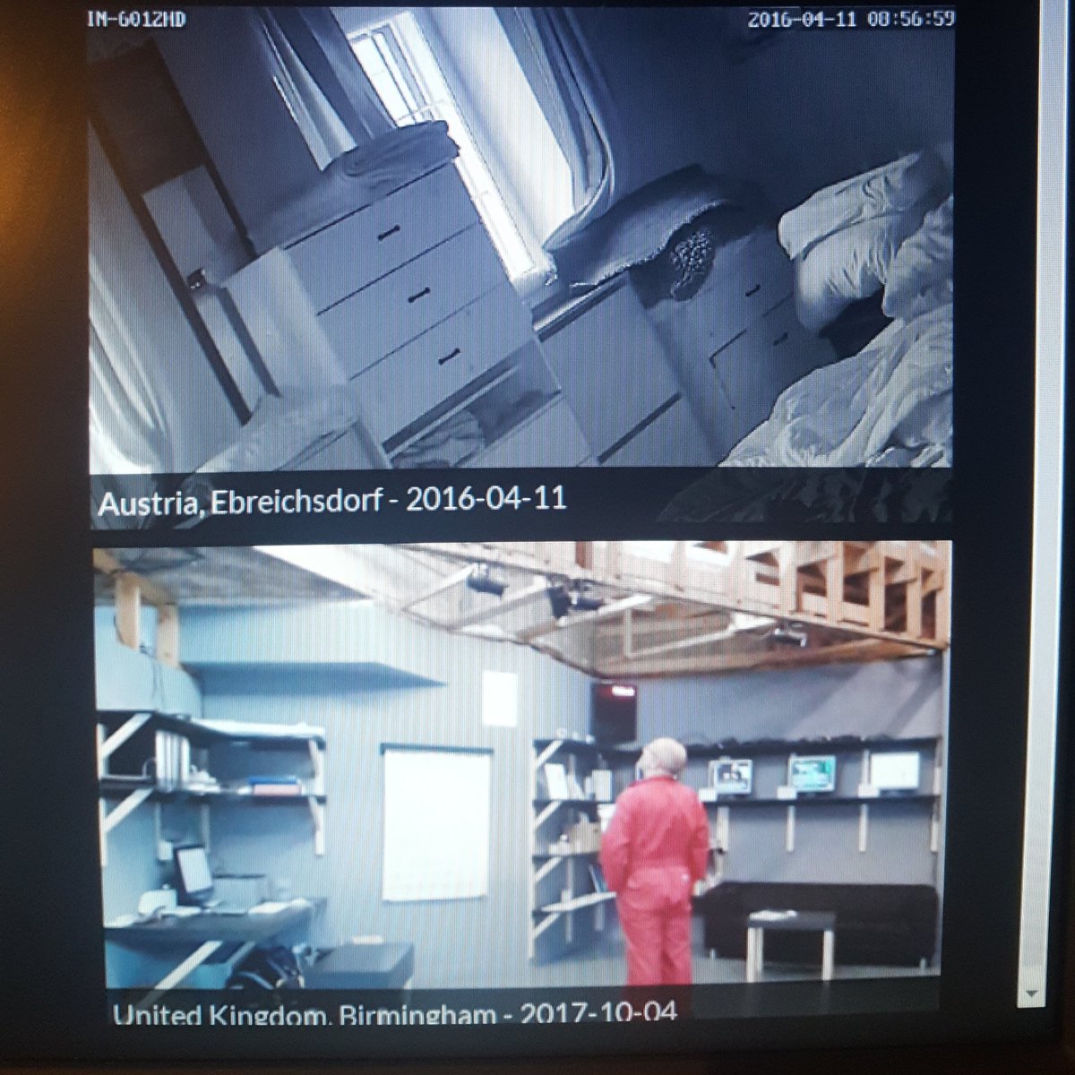 BOMlab's tweet photo. Our gallery has managed to sneak into @nyethompson's work  as part of our current exhibition looking at art in times of mass surveillance! https://t.co/0tNaieVBTq