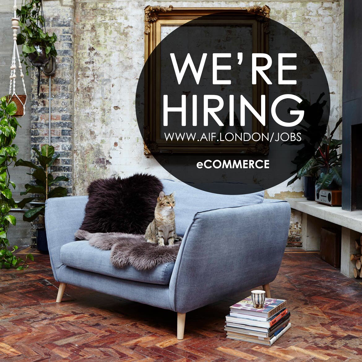 We are hiring! Join our team as an Ecommerce sales and design coordinator in London N16 aif.london/jobs #londonjobs #london