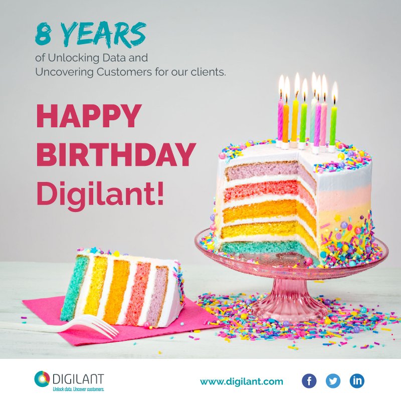Digilant_LATAM's tweet photo. ¡Feliz cumpleaños Digilant! Gracias por acompañarnos a lo largo de 8 años. ¡Sigamos creciendo juntos! 🎉🎂 #DigilantCelebra https://t.co/setQGYcuqq
