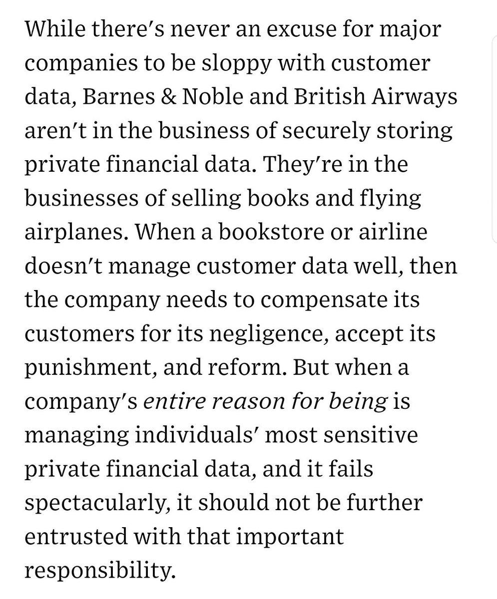 amazonlion's tweet photo. #Equifax needs to be dissolved immediately. #Wired magazine. https://t.co/9G2oplMYcl