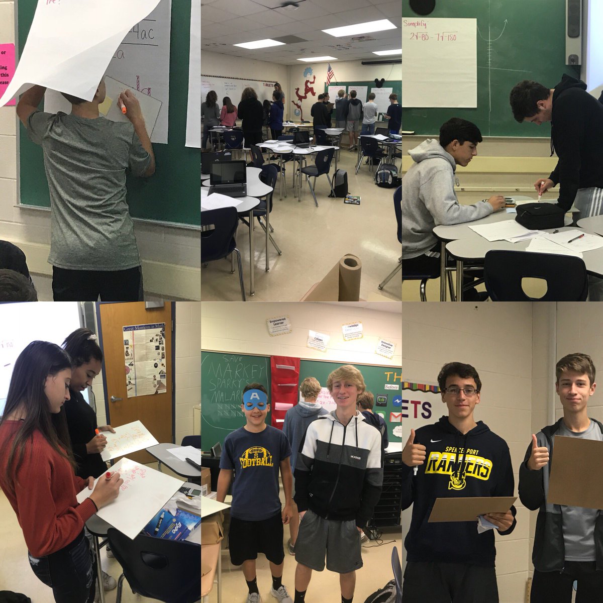 MrsMcLean404's tweet photo. A2 honors tackles some imaginary problems together! #worktogether #findmistakes #keepitreal https://t.co/n2NbixgKrr