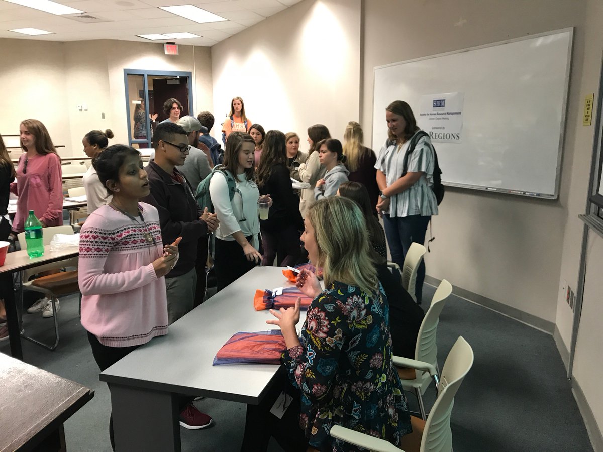 We had a great meeting last night learning more about Regions Bank's company culture and employment opportunities! Thank you <a href="/askRegions/">Regions Bank</a> !