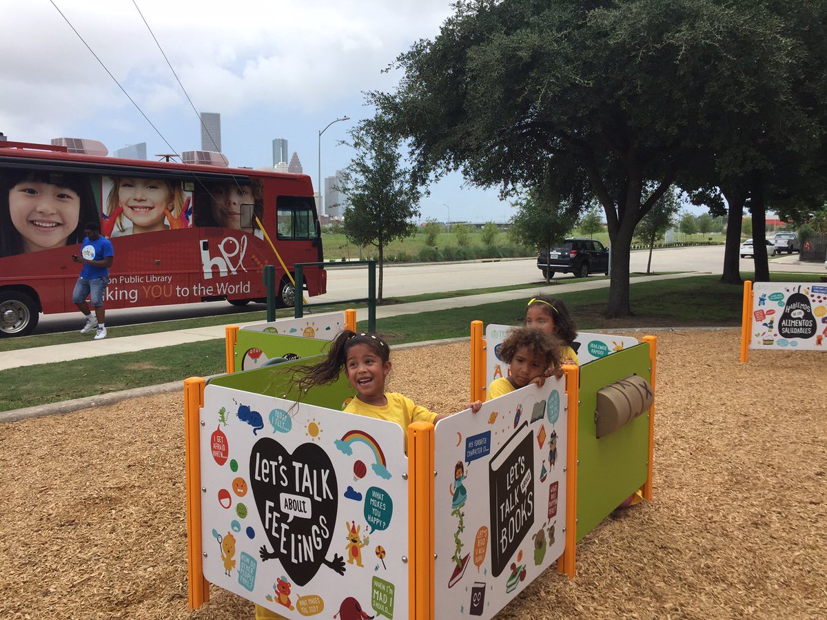 2SmallToFail's tweet photo. Excited to share a few pictures from our #earlyhealth playground in Houston! #TalkingIsTeaching #HealthMatters https://t.co/Fl0l9KkFLI