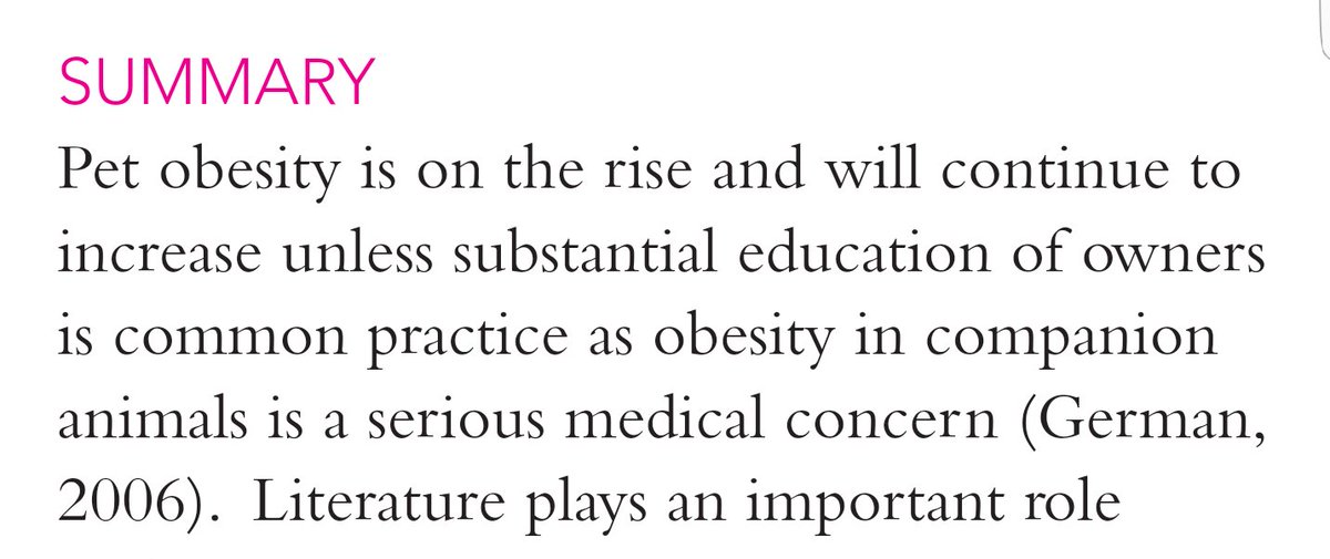 HelenMCol's tweet photo. #managementofpetobesity - A useful guide for owners coming soon! https://t.co/De0D2kZXAI