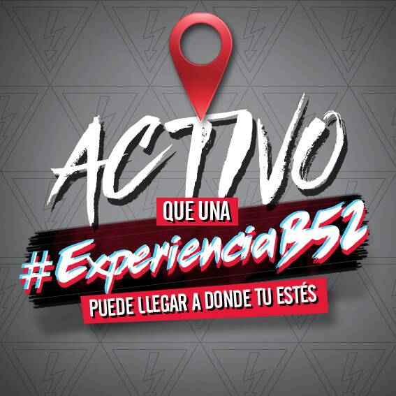 B52_VE's tweet photo. Esta tarde estaremos anunciando los primeros 2 sitios a donde llevaremos una #ExperienciaB52 #AguantaLoQueQuieras #B52ContigoSiempre https://t.co/4UVHtYtaUA