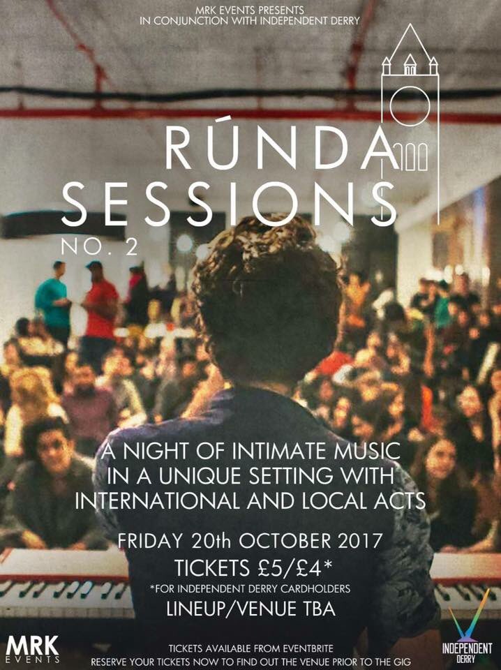 TONIGHT - <a href="/centralbarderry/">Grand Central Bar</a> 🙌🏽 the Easy Street Pickings, Dan Elliot and Will Whisson live acoustic sets from 8pm.

eventbrite.co.uk/e/runda-sessio…