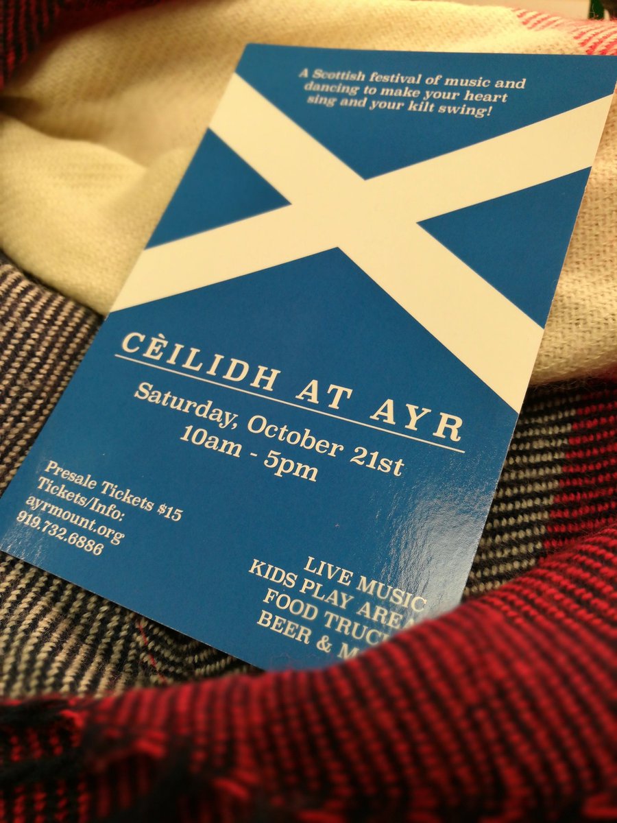 We're super excited about tomorrow's Ceilidh at Ayr Mount in #Hillsborough ... Details here: classicalamericanhomes.org/ceilidh-at-ayr/