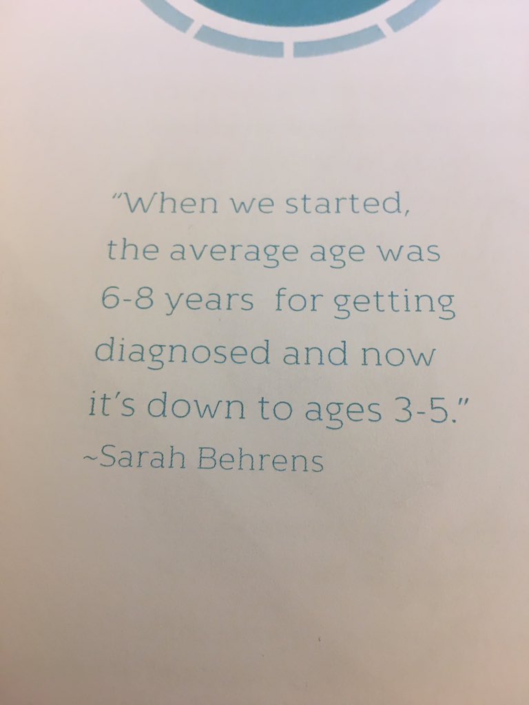 LaLainOz's tweet photo. The great news in Kansas... autism diagnosis avg age was 6-8 and is now down to ages 3-5. Amazing! @KCCTF #4thekids #ksleg #savetheCIF https://t.co/JyIfHNuNSj