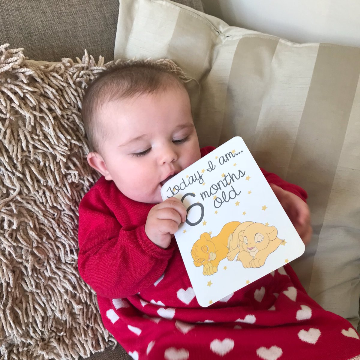 laura_clark84's tweet photo. Happy 6 months bubs. Time is going too quickly 😍 #6monthsold #baby #growing #tooquickly https://t.co/0qgkgt8EnO