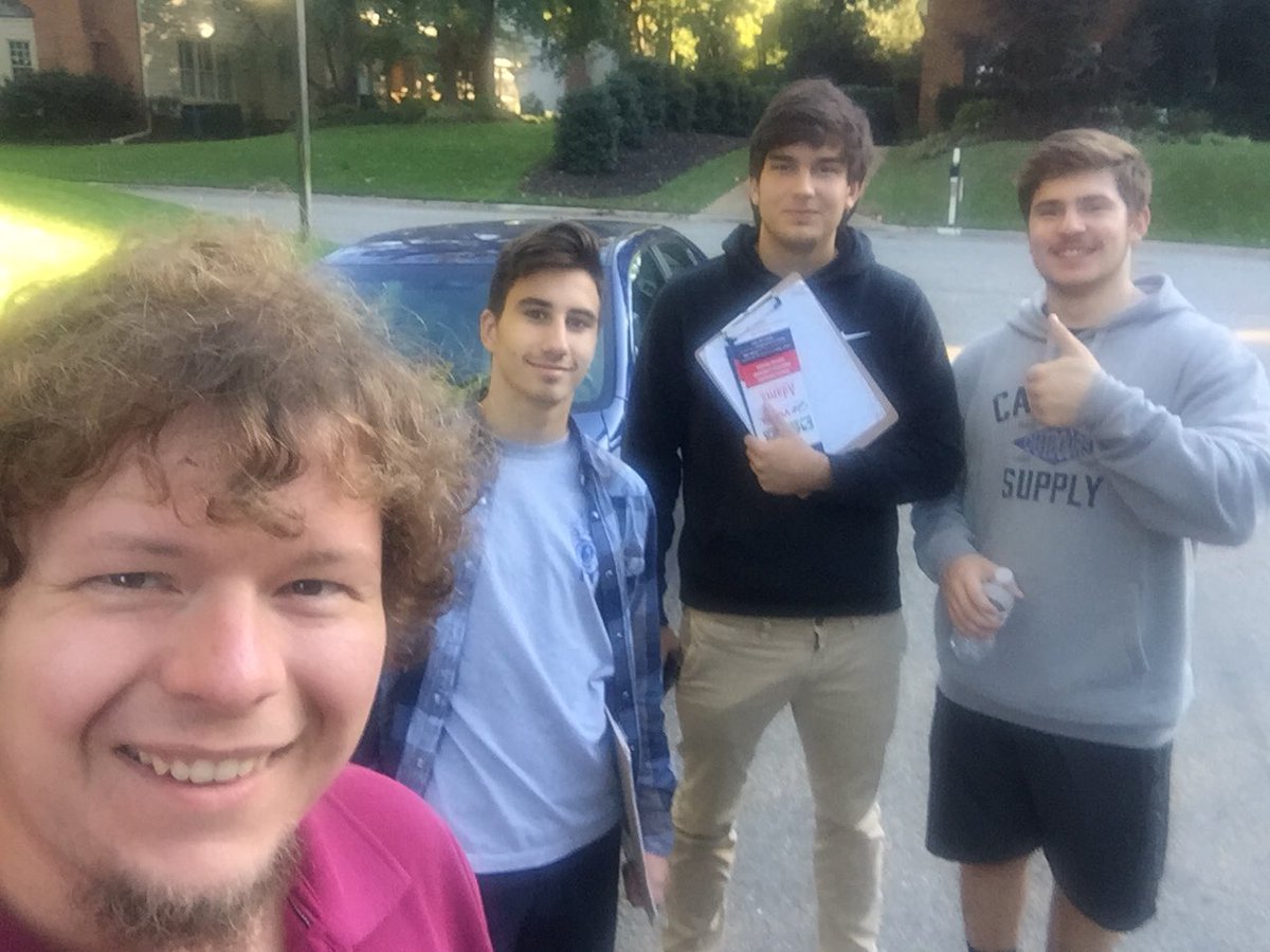 wennerstrom0's tweet photo. Another great group of vols knocking for @EdWGillespie @JillHVogel @JohnAdamsforVA @WhitlockForHOD ! If you want to help too, let us know! https://t.co/rZerTpm7Y1