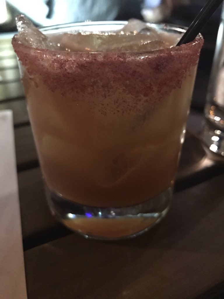 RumScript's tweet image. The Barnagat Bay @MarshHouseRest in Nashville. @ElDoradoRums 12 year, strawberry, lime, angostura bitters. C'est Magnifique!