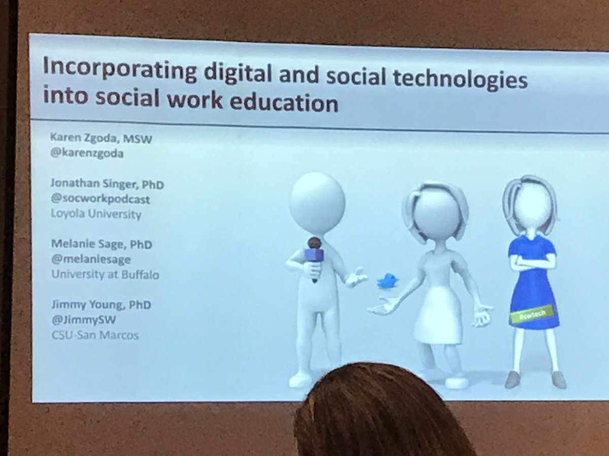 kimberlybgibson's tweet photo. Watch out @UASSWFIELD students - we are learning lots at #APM17 re tech in classroom! #SWFieldEd @CSocialWorkEd @melaniesage https://t.co/CpwsSVh2mU