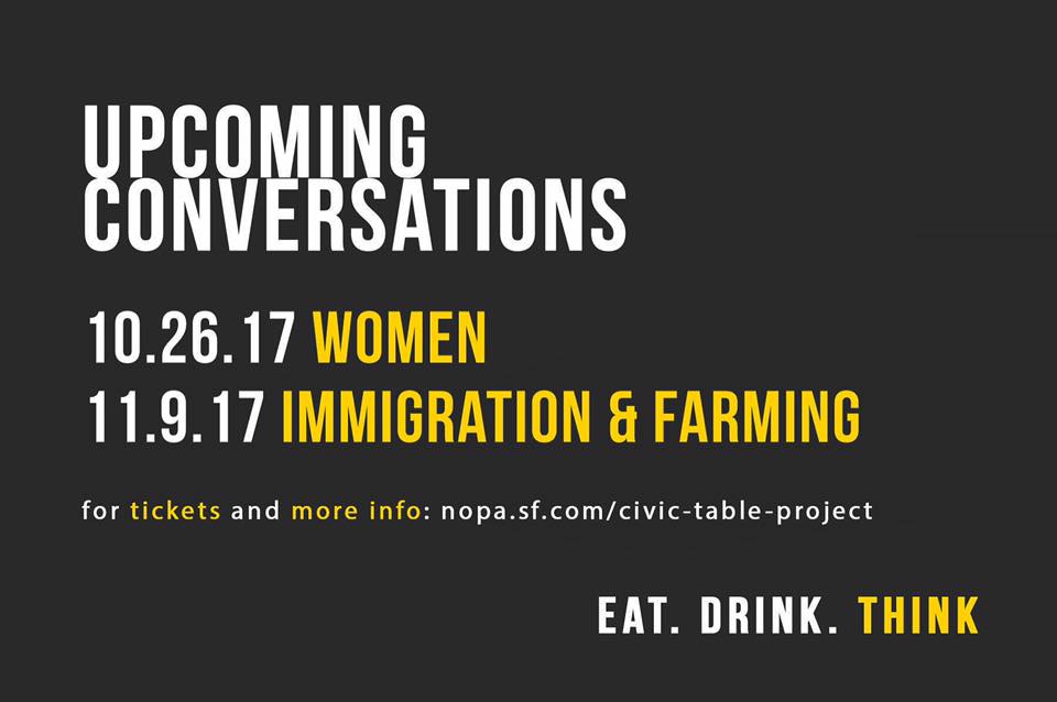 nopalize's tweet image. Join us at the table to eat, drink and talk about things that matter, 
Tickets :bit.ly/2qG3KtH