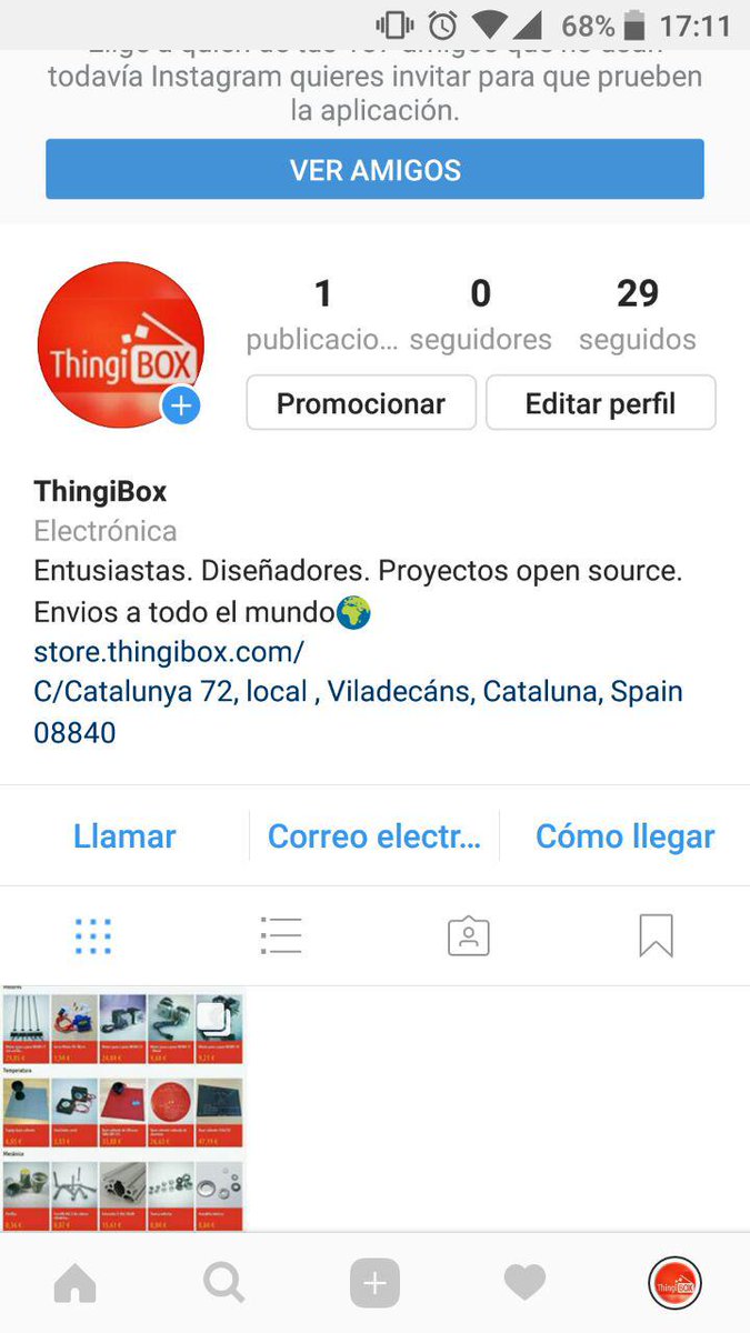 Thingibox's tweet photo. Estrenamos Instagram para informar de las novedades! Siguenos: ThingiBox!#OsEsperamos #ThingiBox #Opensource #3dprinter #3dcomponents https://t.co/5xShrOKJmS