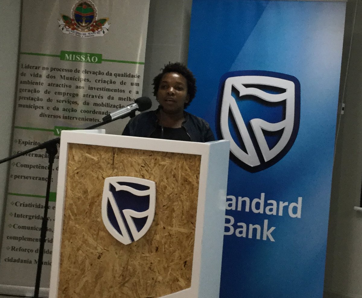StandardBankMZ's tweet photo. Abneusa Stefania partilha o histórico do #OpenDataton #Maputo 2017. https://t.co/arObX5Ylix
