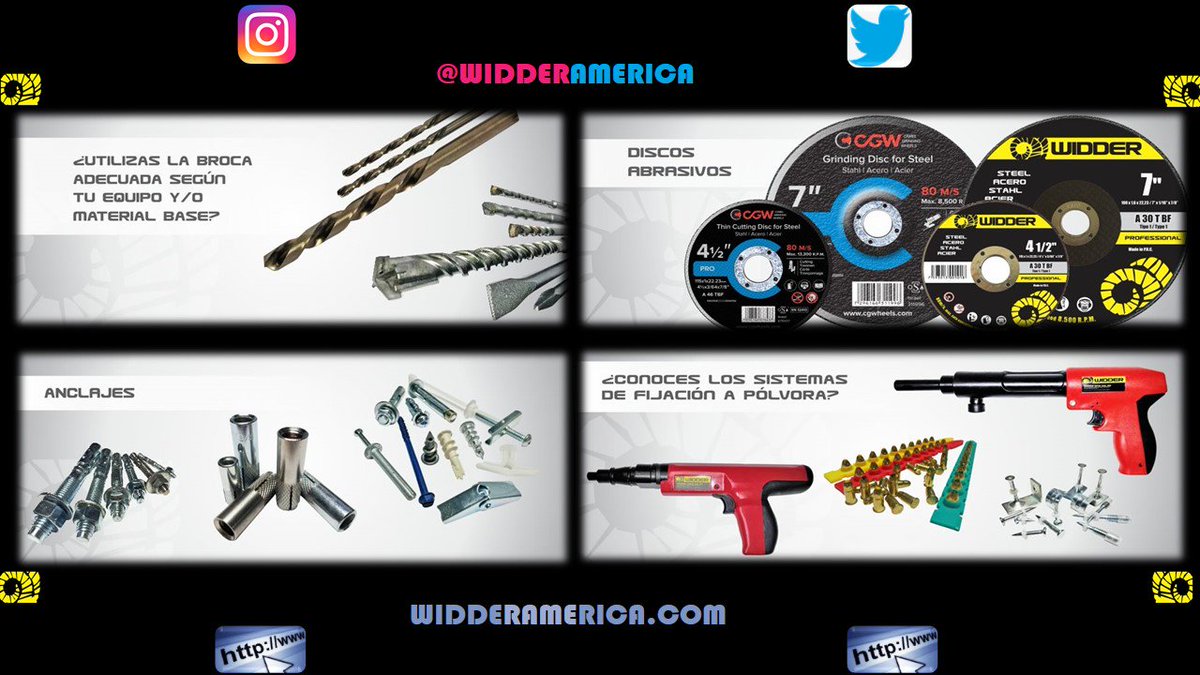 Alexanderwidder's tweet image. #Widderamerica Sistema de Fijación Directa, Sistema de Anclajes, Sistema de Perforación y Corte. Acude al 0414-1176654 #Somoswiddervenezuela