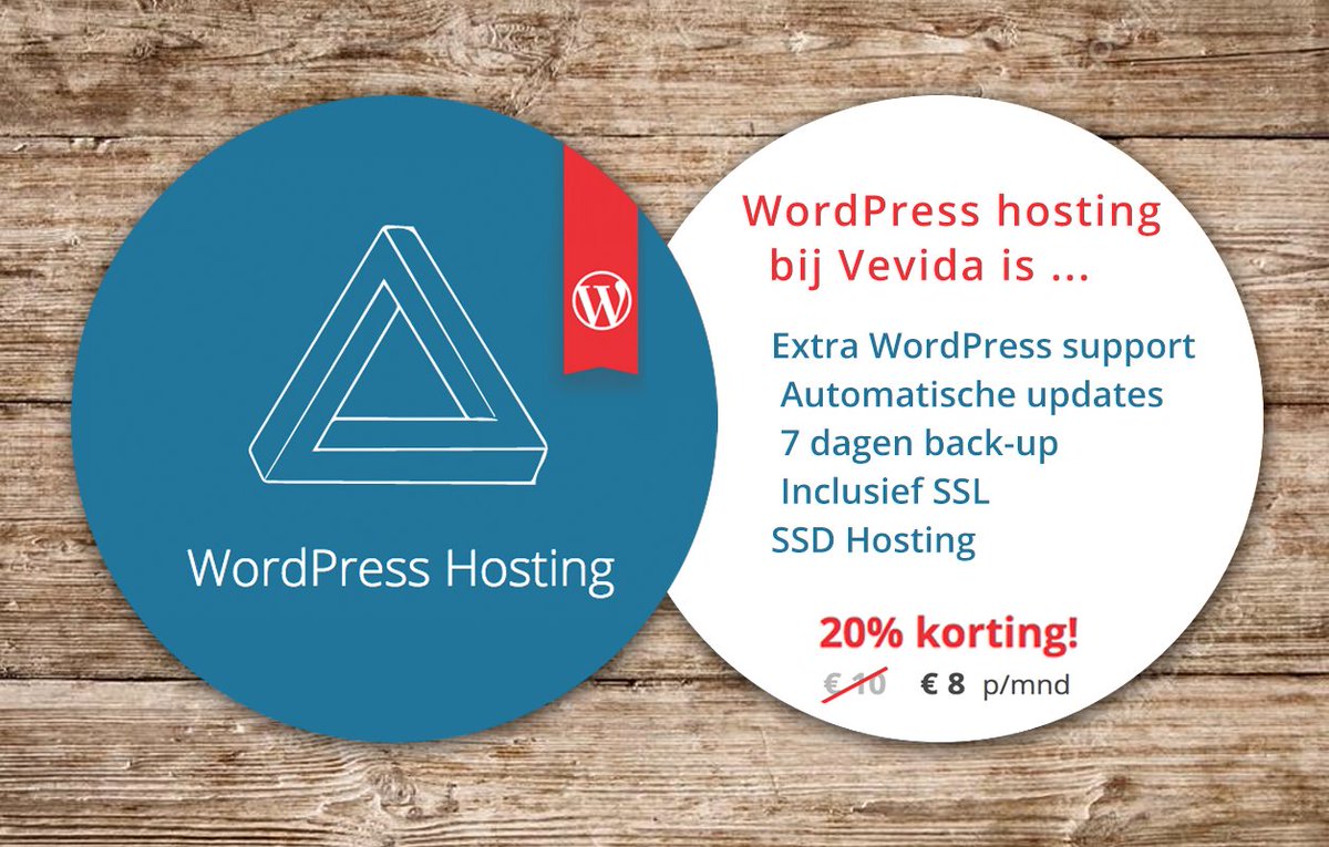 webscreen's tweet image. Heb jij een #WordPress Website? Profiteer dan van deze Lifetime korting van 20% op #WordPress #Hosting van #Vevida vevida.com/webhosting/wor…