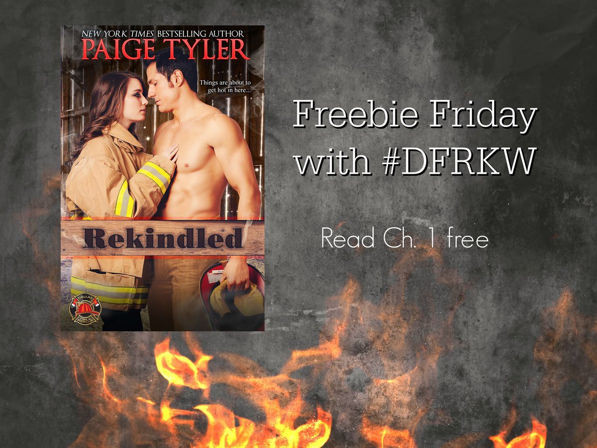 PaigeTyler's tweet photo. .@instafreebie Friday w/#DFRKW! 1st Chapter of Rekindled!
https://t.co/0yZy2U2zIN Party w/fiery hot #KindleWorld! https://t.co/m9xxliGNHy https://t.co/lXUOl63Qky