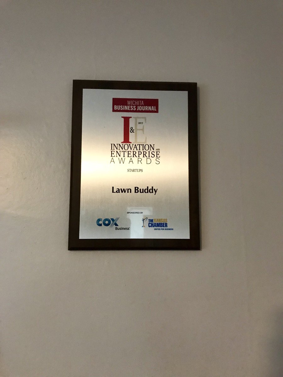 Honored to receive this award!! #progress #Entrepreneurship #BestTeamEver
