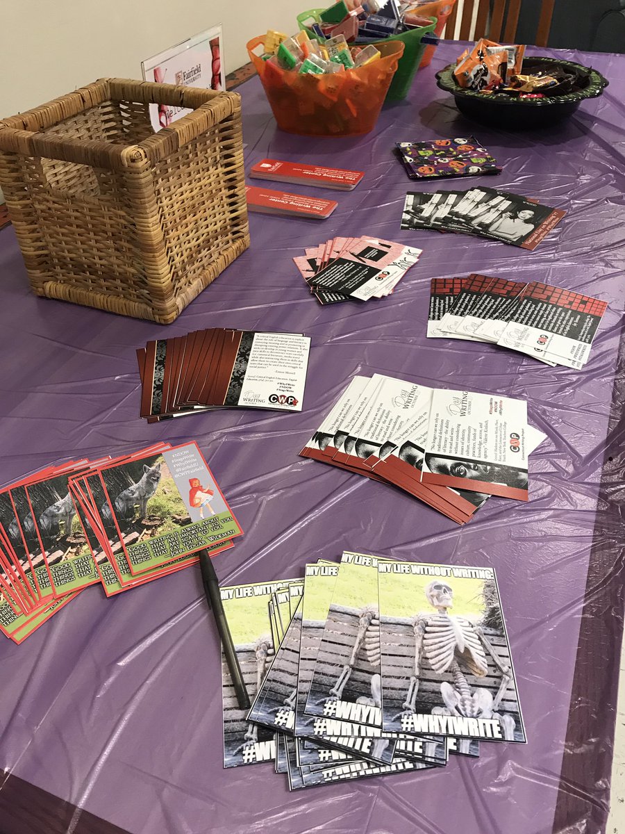 BRCrandall's tweet photo. Thrilled to see @CWPFairfield memes turned into postcards for @FairfieldU undergrads to send notes home. #StagsWrite #WhyIWrite @ncte https://t.co/jesXSWuotB