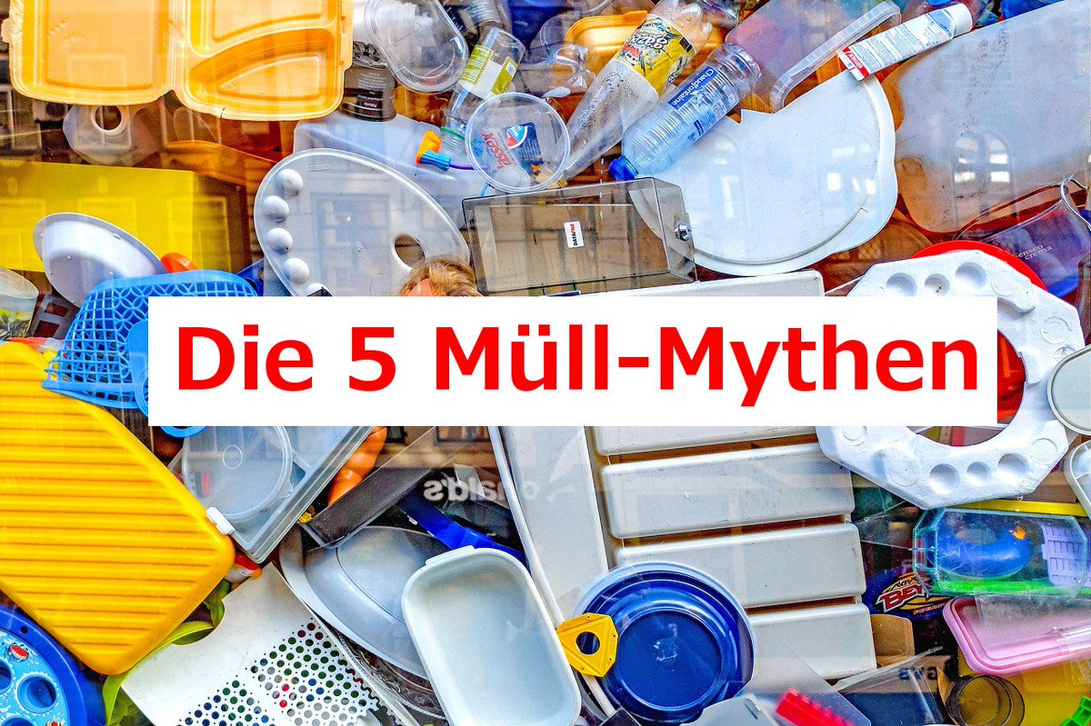 5 Müll-Mythen klargestellt: Papiertüte, Pappbecher, Gelber Sack  - alles ökologisch? snip.ly/tba3t