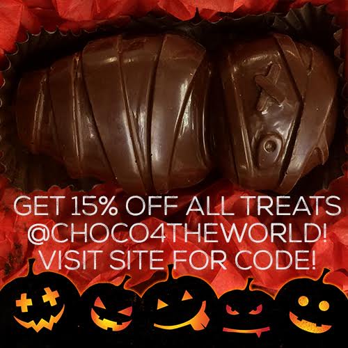 choco4theworld's tweet photo. #Canadians! Win this 89 gm limited-edition #mummy #chocolate truffle! Follow us and retweet this offer by 10/25 for your chance to #win! https://t.co/jXaLnLerjJ
