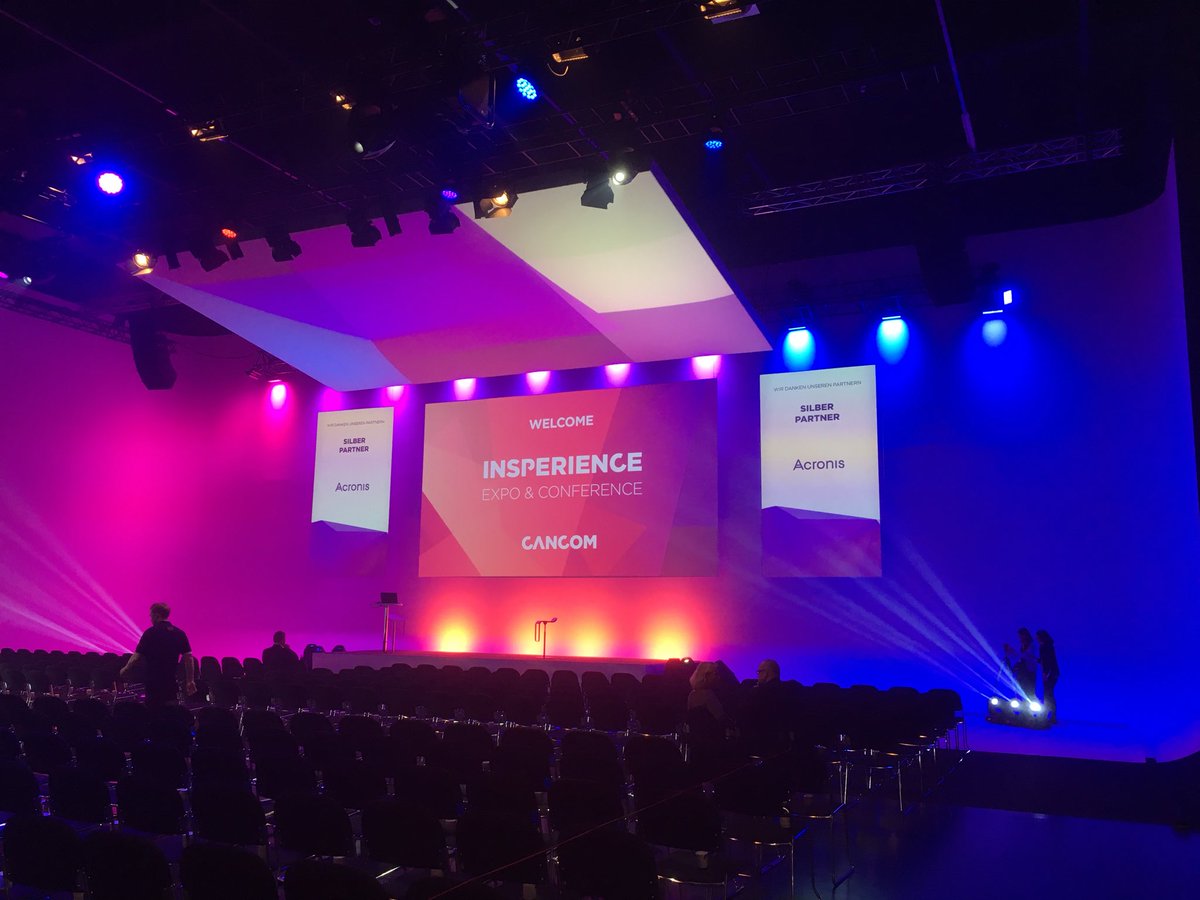AndreasMaslo's tweet photo. #Digitalisierung verändert das Kerngeschäft. Wie gelingt die Umstellung? Eine der Fragen auf der heutigen #INSPERIENCE von @CANCOM_ #AI #IOT https://t.co/o6rONpYgt2