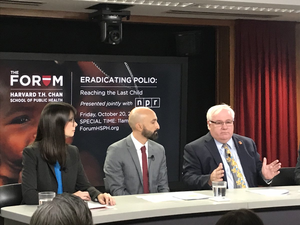 UNICEFpolio's tweet photo. @Rotary IPPC chair Mike McGovern outlines #Rotary's role in vaccinating people on the move in the fight to #endpolio https://t.co/8qW2xOIOge https://t.co/pWjB6qTOLO