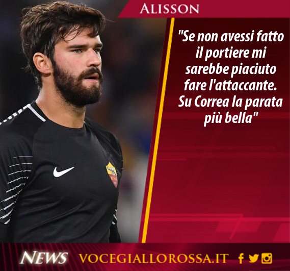 VoceGiallorossa's tweet photo. 🎙 Le risposte di #Alisson alle domande dei tifosi! #AskAlisson #ASRoma
https://t.co/hvH7EpmjEK https://t.co/dfeqmkTwsR