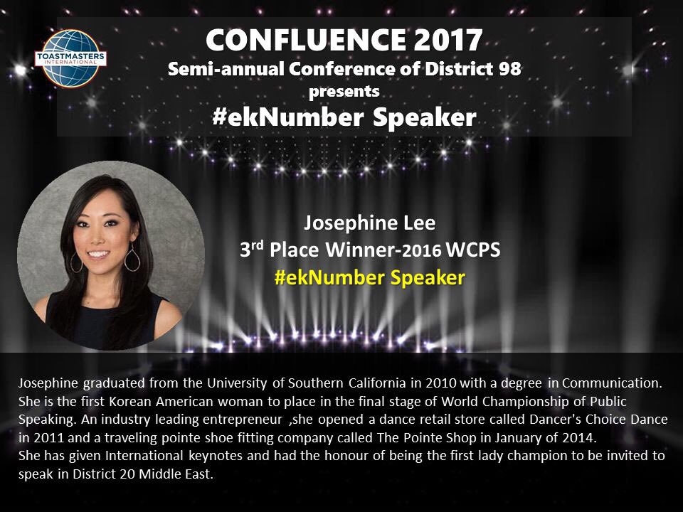brilliansk's tweet photo. My friend Josephine is attending #Confluence2017 at #Indore are you joining us? @bombaytoast @d98tm @toastmasters https://t.co/ChghWgecWW