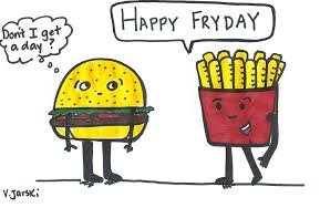 PennStateDining's tweet photo. Happy Fryday, Penn State! #FriYAY #Weeeeeekend #PennStateDining https://t.co/PI1Io3KzAM