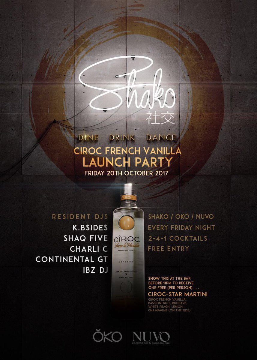 _lukejeremy's tweet photo. @Nuvo_ This Weekend 🍸
#ShakoFridays
#AllureSaturdays
Tables & Guestlist 07887885333 📲 https://t.co/CKNyygkmLm