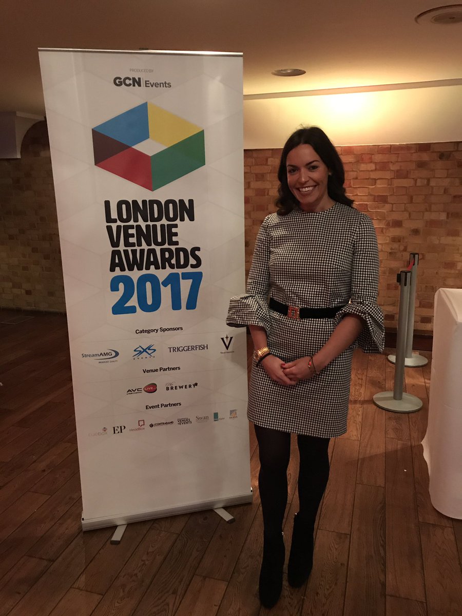 FFFraser's tweet photo. At the London Venue Awards with @tagdigitaluk presenting best catering at a Venue. https://t.co/pb4qlvvnue