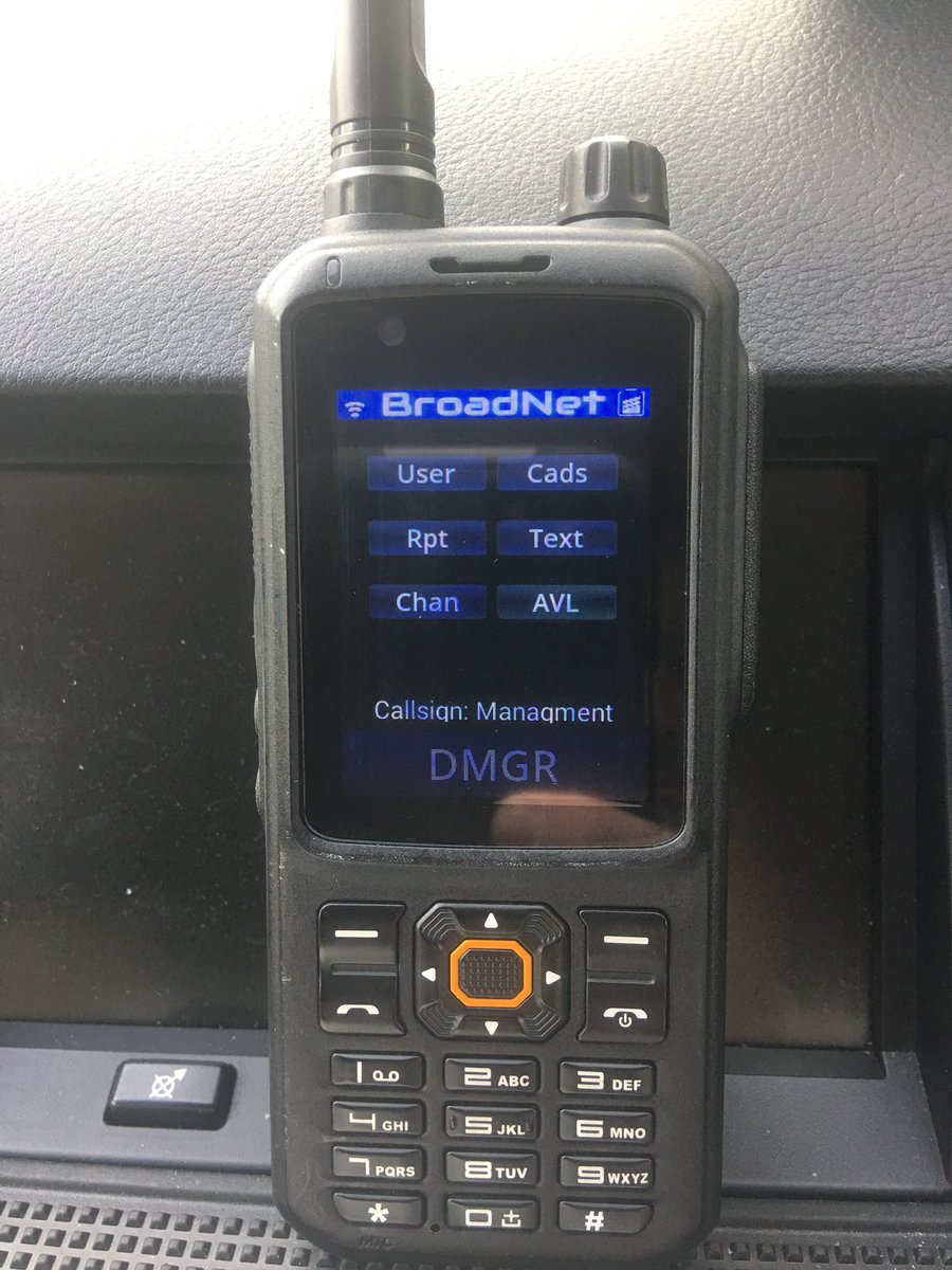 ambulance4x4's tweet image. New update from @BroadNetComms giving dedicated CAD button. Also still doubles as a timed SOS alert #HiddenFunctions