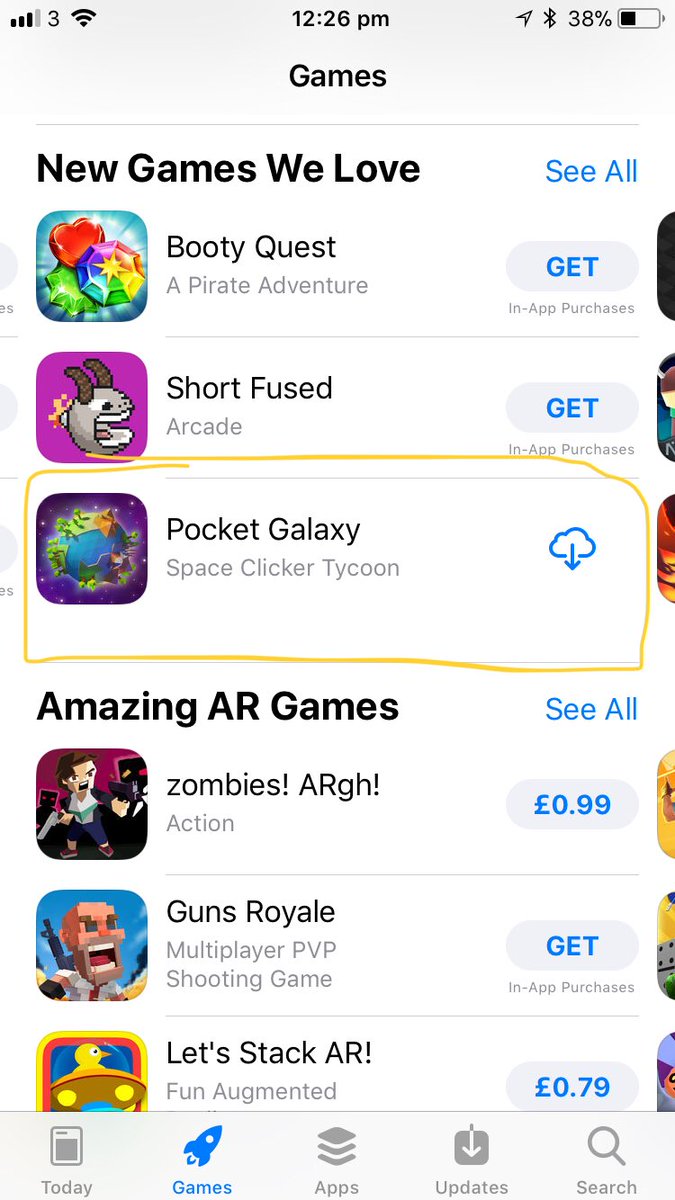 Pocket Galaxy tweet media