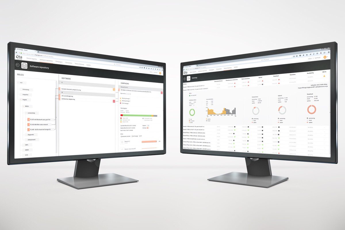 ATS_news's tweet photo. Secure #OTA technology based on #Uptane: OTA Plus v3 supports map updates and comes with new dashboard functions https://t.co/c9kGDy9ftP https://t.co/Hhwy5NYqjD