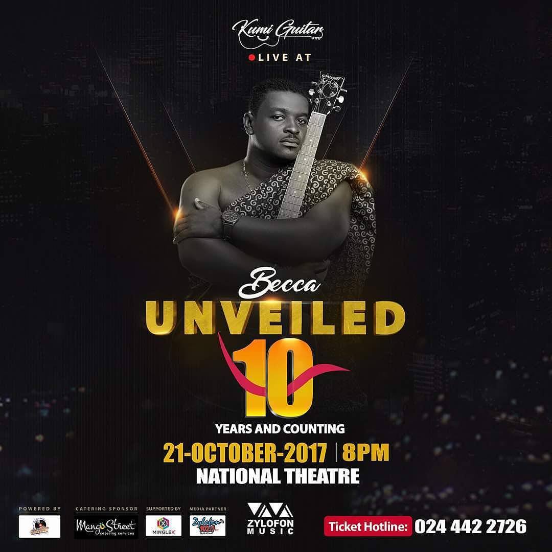 GistCable's tweet photo. #TrendingInGH
@KumiGuitarGh will be performing live at #BeccaAt10Concert
GRAB YOUR TICKETS NOW!!!!
@ZylofonMedia @beccafrica https://t.co/07x7urXfvT