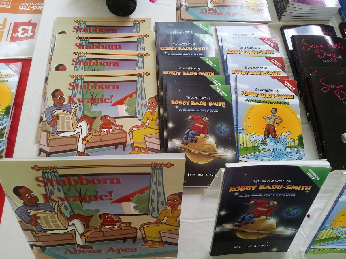 TypePublishers's tweet image. We are here at the Goethe Institut-Accra for the Pagya Festival. Come grab a copy of your favourite books by Dr. Mary Ashun. SEE YOU SOON!!!