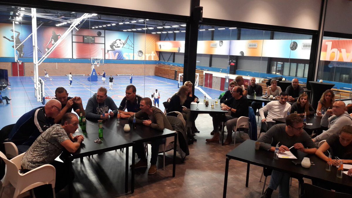 bvSPORT's tweet photo. De voorbereidingen voor de #LCC2017 zijn in volle gang: gisteren met collega’s de #try-out van de #pubquiz! #personeelsfeestje #veelplezier https://t.co/GppiL4Jtcl