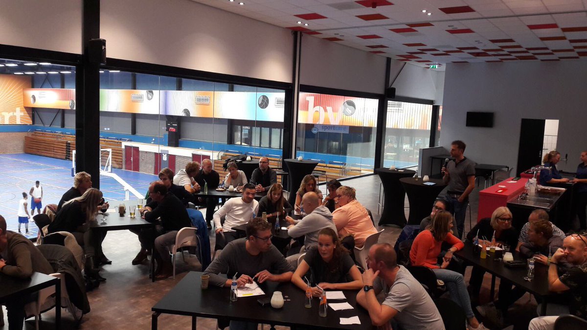 bvSPORT's tweet photo. De voorbereidingen voor de #LCC2017 zijn in volle gang: gisteren met collega’s de #try-out van de #pubquiz! #personeelsfeestje #veelplezier https://t.co/GppiL4Jtcl