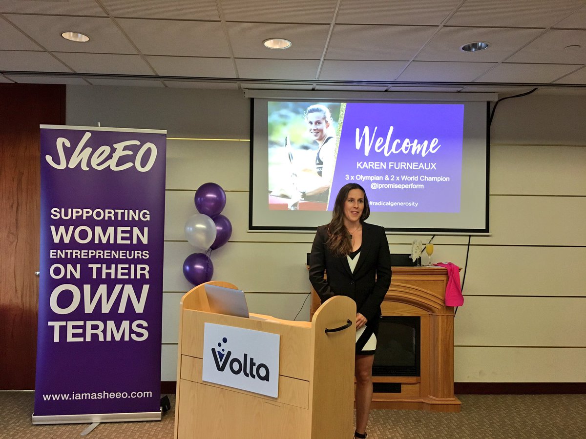 Coralus_World's tweet photo. Inspiring words from 3x Olympian and 2x World Champion & female entrepreneur @ipromiseperform in #Halifax! #RadicalGenerosityWeek https://t.co/lRGQgzJivt