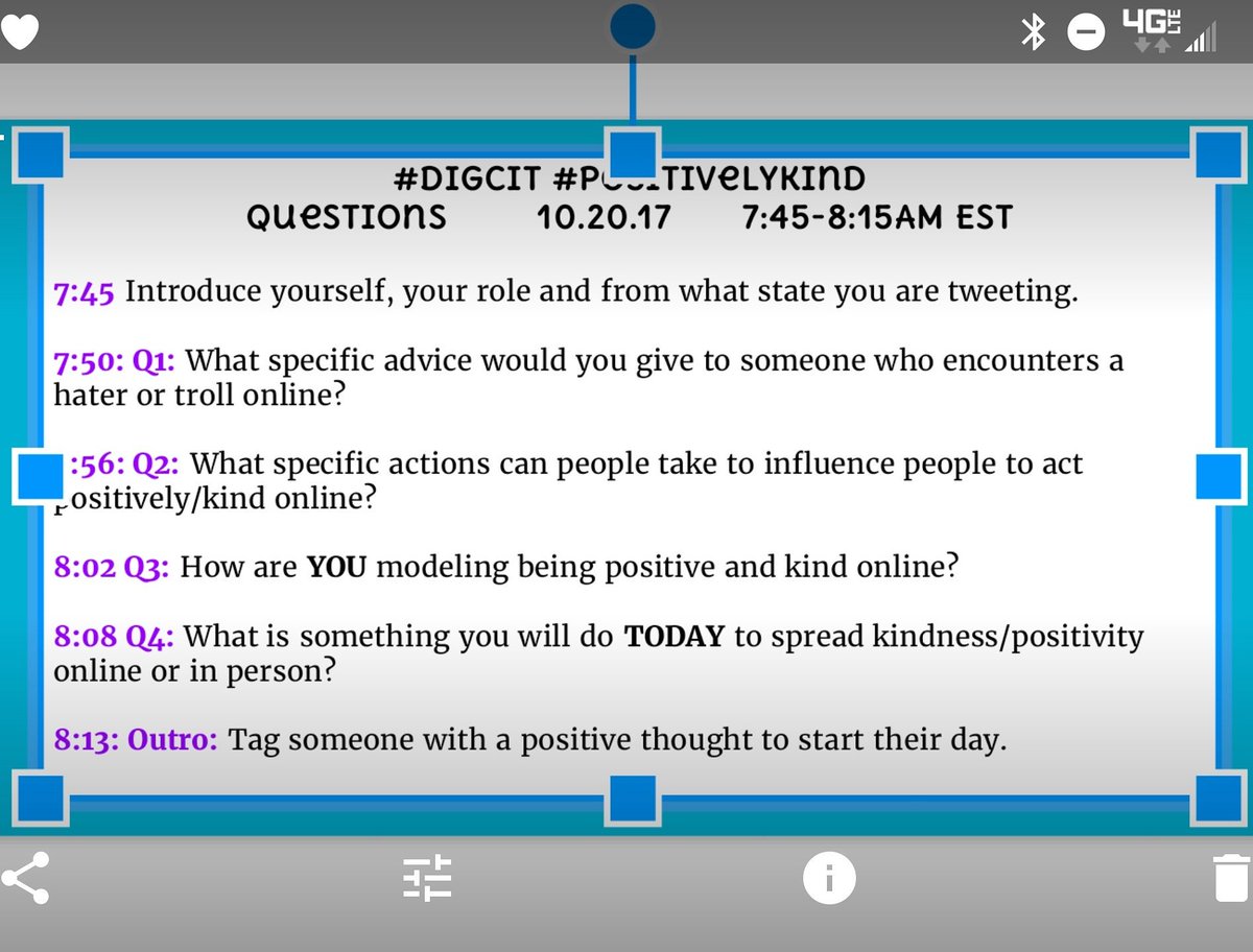 MrsMurat's tweet photo. We are hosting #digcit and #positivelykind chat right now! It's on fire! Please join us! https://t.co/HzQMJC9Ium